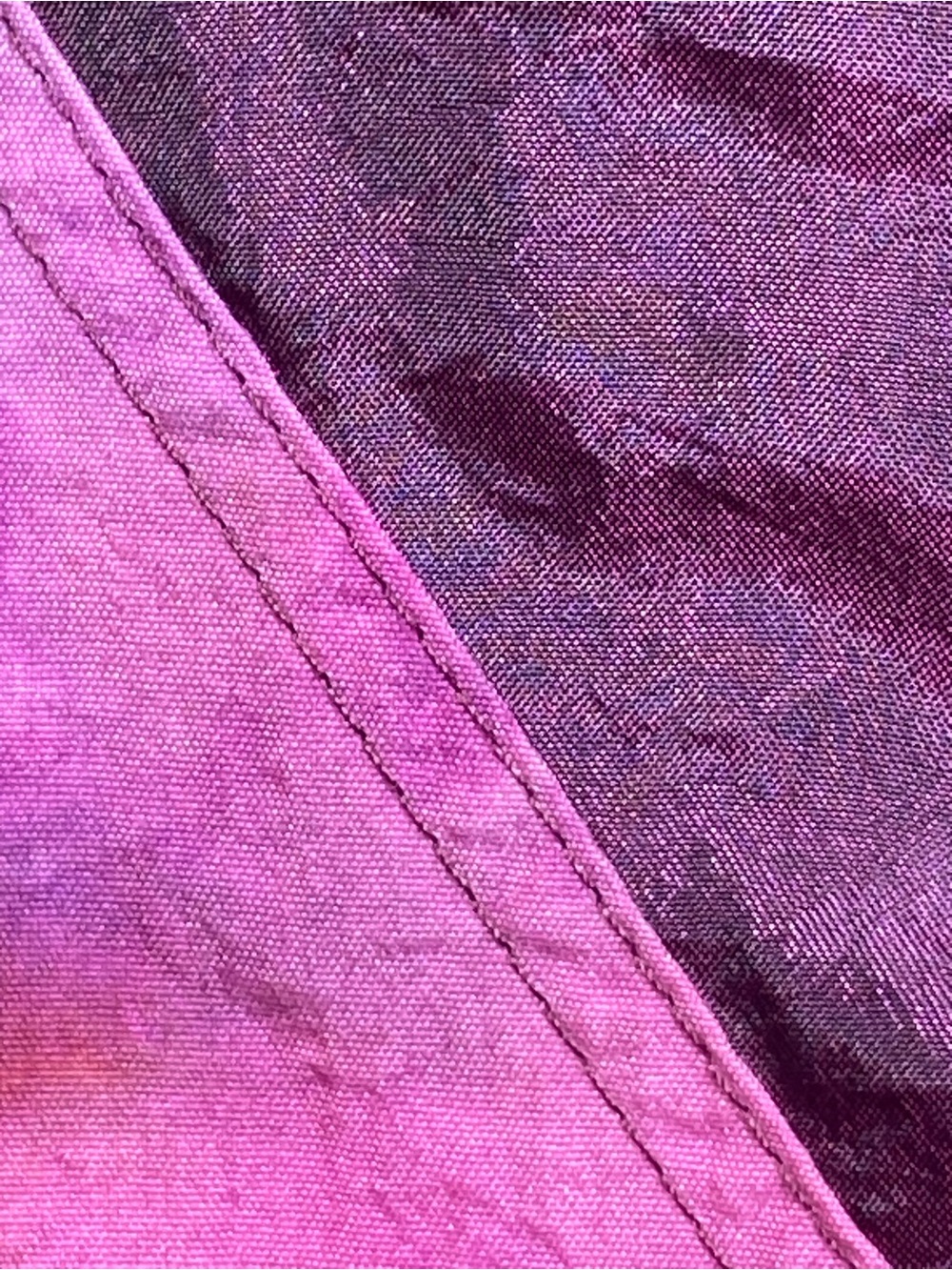 Vintage Women's Purple & Pink Colorblock Bomber Jacket - Picture 13 of 16